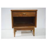 Wooden Nightstand With Drawer