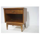 Wooden Nightstand With Drawer