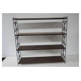 Metal 4-Tier Shelf 9.5"x 37"x 36"