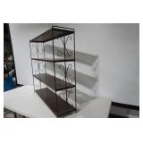 Metal 4-Tier Shelf 9.5"x 37"x 36"