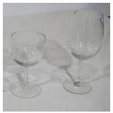 11ct Stemmed Glasses