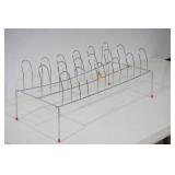 Metal Wire Shoe Rack 25"x 12"x10.5"