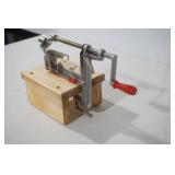 Mounted Pampered Chef Apple Peeler