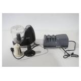 Chefs Choice Knife Sharpener & Oster Food Chopper