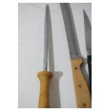 Kitchen Knives and Stainless Steel Sharpener