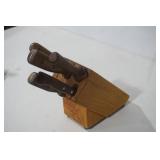 Knife Block & Knives