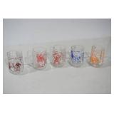 (5ct) Vintage Hazel Atlas Music Mugs