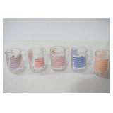 (5ct) Vintage Hazel Atlas Music Mugs