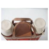 Vintage Thermos King Seeley Picnic Set