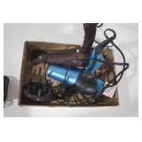 2 Blow Dryers w/attachments & Norelco Shaver