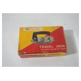 Vintage Iron & Travel Iron in Original Box