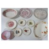 Vintage China, Some Stoneware, Anchor Hocking Bowl