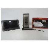 Weather Monitor, Acurite Thermometer, La Crosse Technology Weather Info Center model V21-WTH