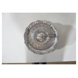 Vintage 3-Tier Serving Tray 14" tall