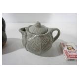 Pottery, Metal Chinese Coasters (8ct)
