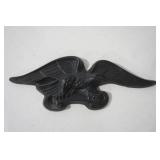 Vintage Cast Metal Eagle 12" wide by 4" tall