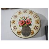 Decor, Wooden Signs, Small Hand-Painted Wooden Saw, Vintage Tin