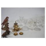 Vintage Glass & Metal Decor