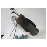 Golf Bag and Clubs