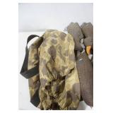 Camo Bag and Duck Decoys
