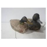 (2ct) Antique Styrofoam Duck Decoys