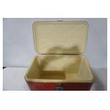 Vintage Metal Cooler (Red)