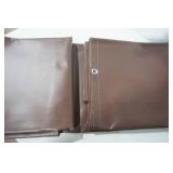 Brown Vinyl Tarp NEW 10