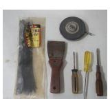 Zip Ties, Screwdrivers, Putty Knife