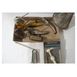 Oil Cans, Funnel, Gear Lube Pump, Air Compressor Sprayer Attachment, (3ct) Vintage Oil Can Spouts