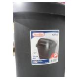 Garbage Cans With Covers (Poly & Stainless)