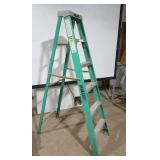 6" Fiberglass Keller Ladder