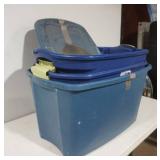(3ct) Large Totes & 1 Lid