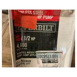 Everbilt 1/2hp Stainless Steel Sump Pump