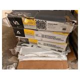 4  Boxes 12"x12" Classic Black Self Stick Tiles