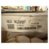 3 Boxes 12"x12" Black Subway Tile