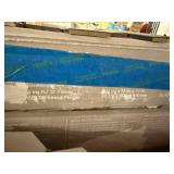 3 Boxes 12"x12" Black Subway Tile