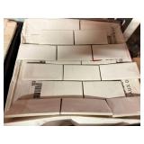 2 Boxes White Subway Tile