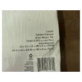 5 Sheets Caldera Charcoal Glass osaic Tile