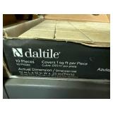 10 Sheets Ceramic Mosaic Tile -Portland Stone Beige