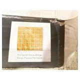 10 Sheets Ceramic Mosaic Tile -Portland Stone Beige