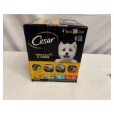 24x 3.5oz Cesar Breakfast & Dinner Dog Food