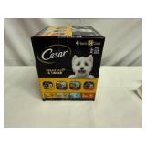 24x 3.5oz Cesar Breakfast & Dinner Dog Food