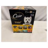 24x 3.5oz Cesar Breakfast & Dinner Dog Food