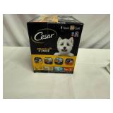 24x 3.5oz Cesar Breakfast & Dinner Dog Food