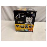 24x 3.5oz Cesar Breakfast & Dinner Dog Food