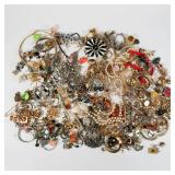 Large Lot of Costume Jewelry - Bracelets, Necklaces & More