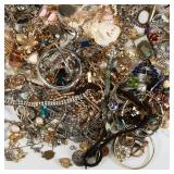 Large Lot of Costume Jewelry - Bracelets, Necklaces & More
