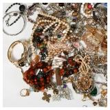 Large Lot of Costume Jewelry - Bracelets, Necklaces & More
