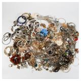 Large Lot of Costume Jewelry - Bracelets, Necklaces & More