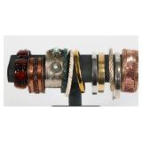 Better Costume Jewelry Lot - Bracelets, Cuffs, Necklaces